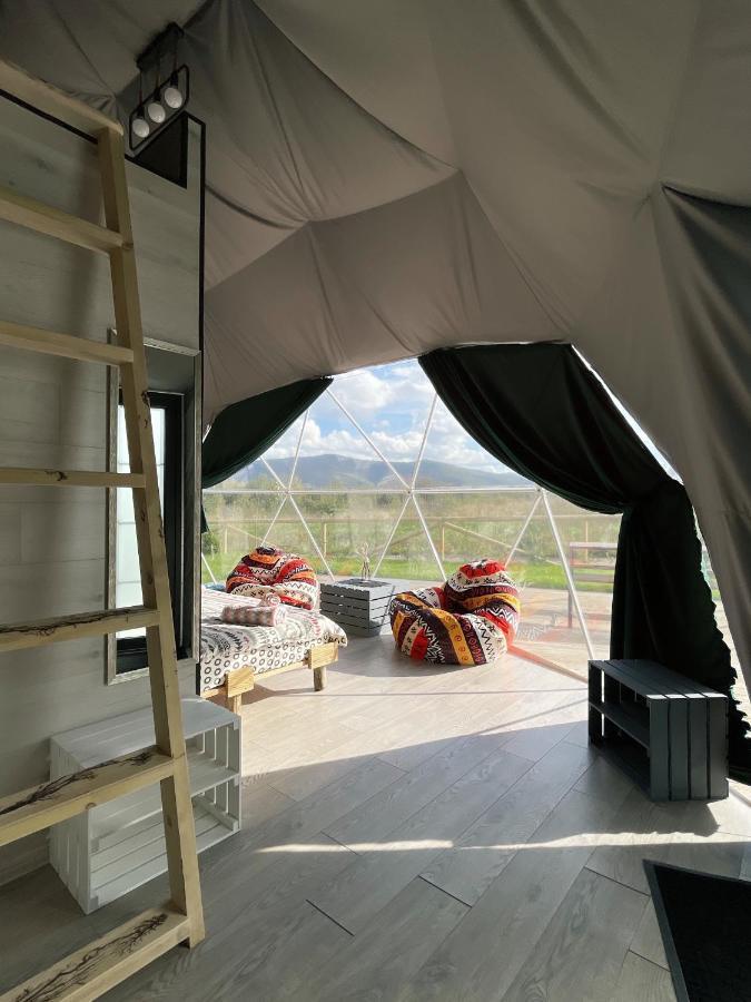 Глемпінг Едельвейс Otel Oryavchyk Dış mekan fotoğraf